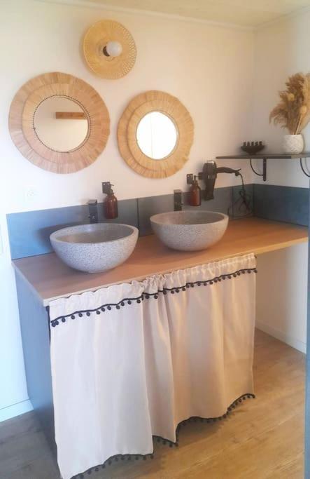 Maison 4Pers Avec Jacuzzi Privatif Couvert Proche Ocean Brem Sur Mer Ngoại thất bức ảnh
