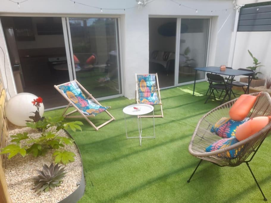 Maison 4Pers Avec Jacuzzi Privatif Couvert Proche Ocean Brem Sur Mer Ngoại thất bức ảnh